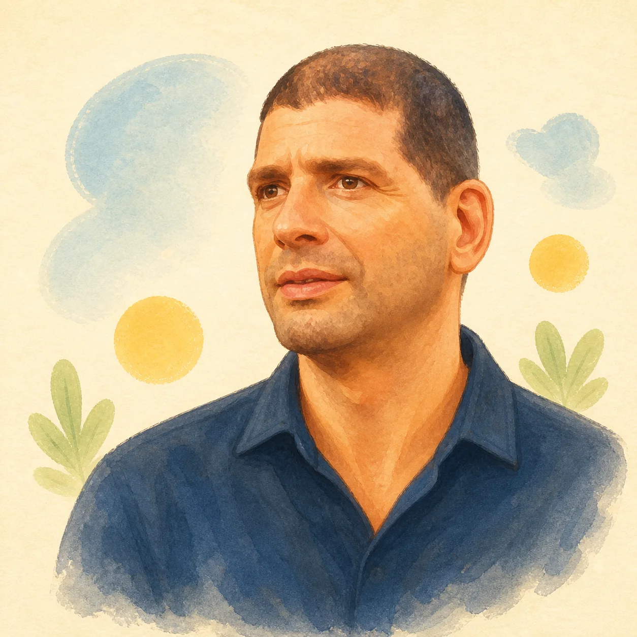 איור של מחבר ספרי וילי הגלגל